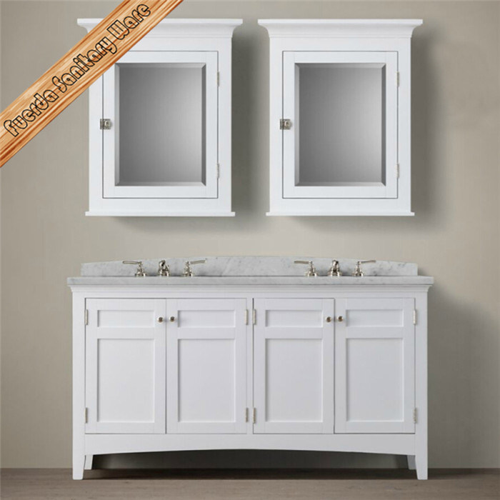 Fed-1693A Big Size Wooden Double Sink Bathroom Vanity Bath Cabinet