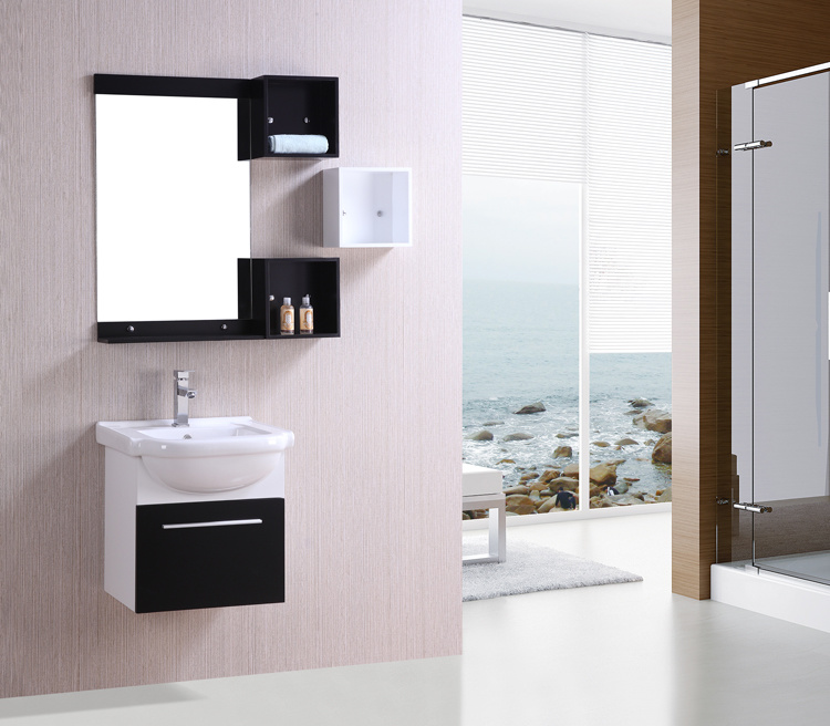 Maufacturer PVC Wall Mounted Bathroom Storage Cabinets with Cheap Price