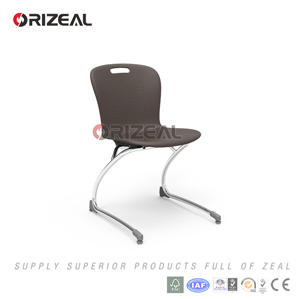 Orizeal School Furniture 2017 New Product Modern Plastic Classroom Chairs