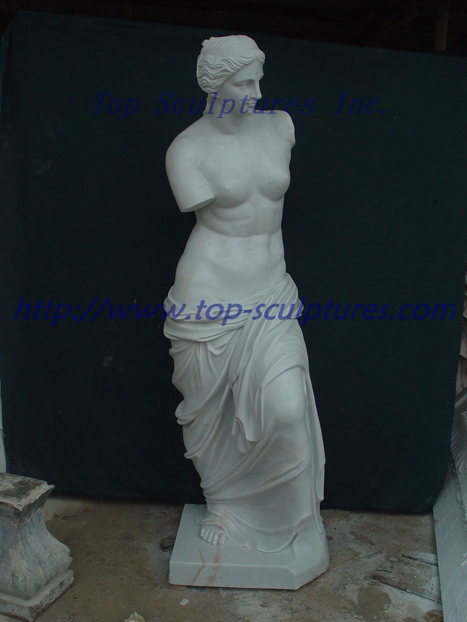 Stone Carving Marble Statue Marble Sculpture for Home or Garden