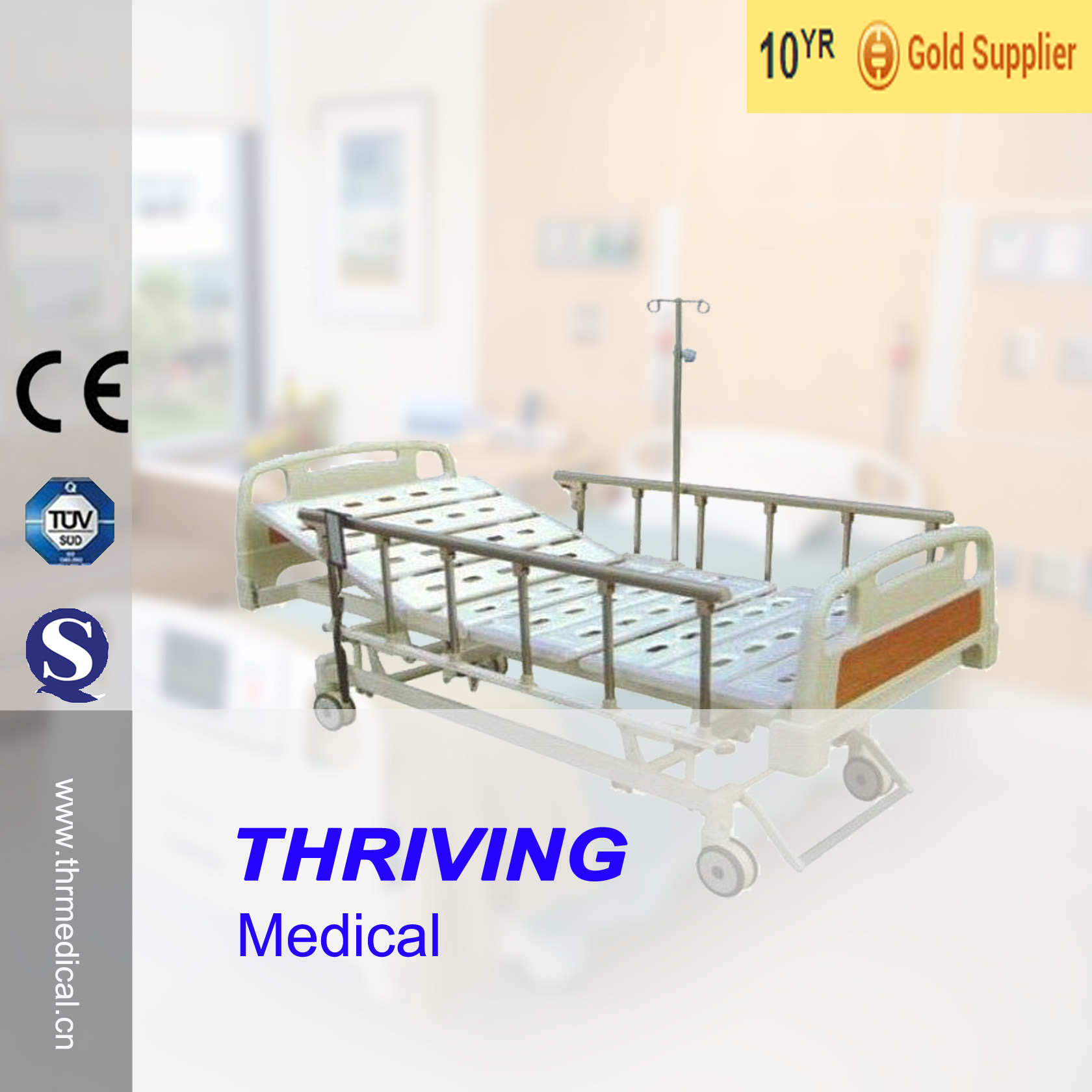 Thr-Eb539 High Quality Hospital 3 Function Electric Bed