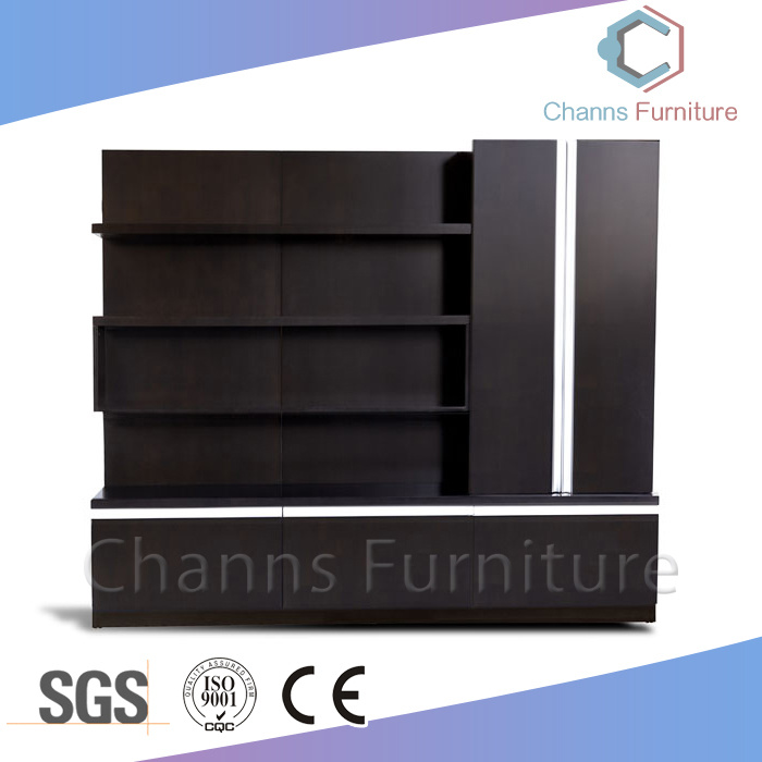 Classical Office Furniture Wooden Showcase Luxury File Cabinet (CAS-FC1808)