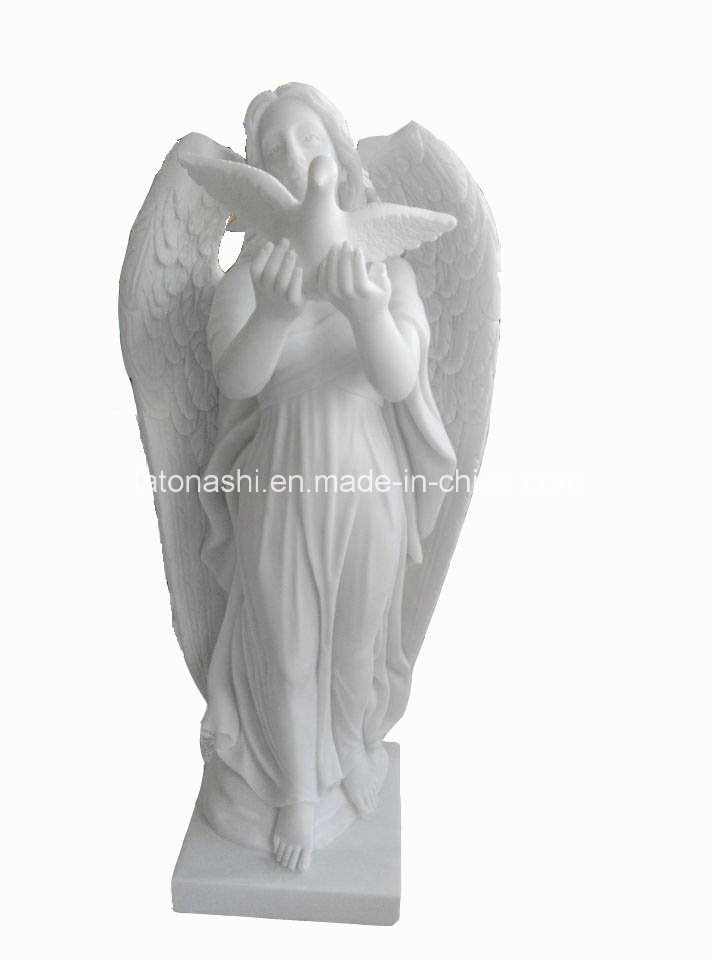 Landscape Decoration Stone Sculpture, Carving Stone, Angel Statue