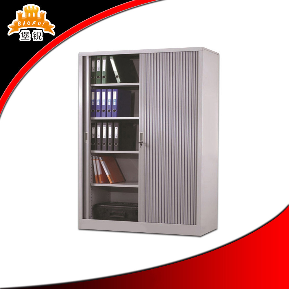 Hot Sale Kd Tambour Door Lockable Steel Tambour Door Filing Cabinet