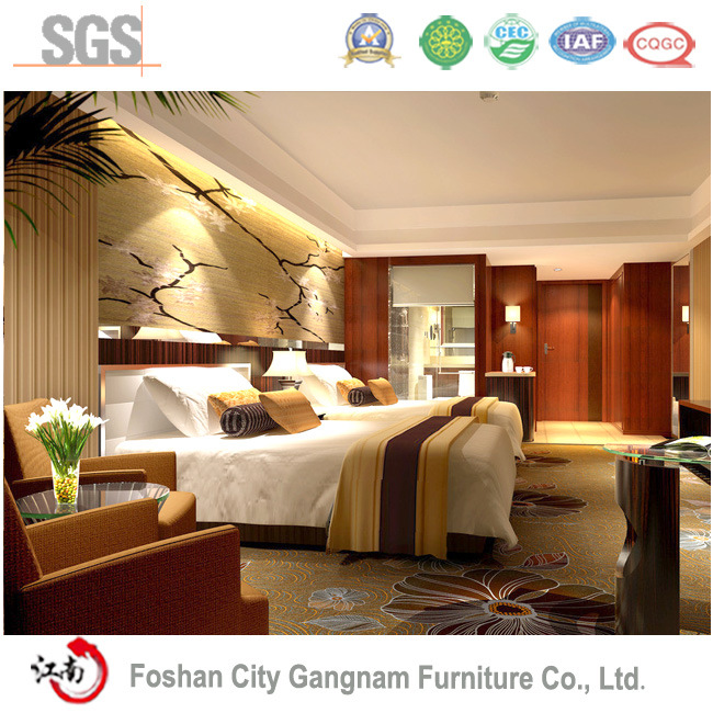 Modern Wooden Hotel Bedroom Furniture Set