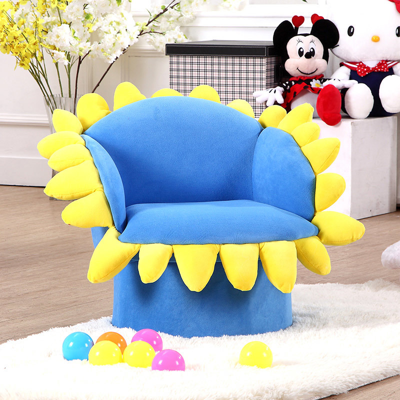 Lively Sunflower Kids Furniture/Baby Fabric Sofa/Children Chair (SF-18)