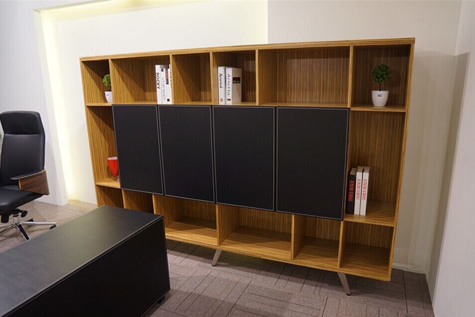 2015 Fashion Modern PVC/MDF Bookcase (C9)