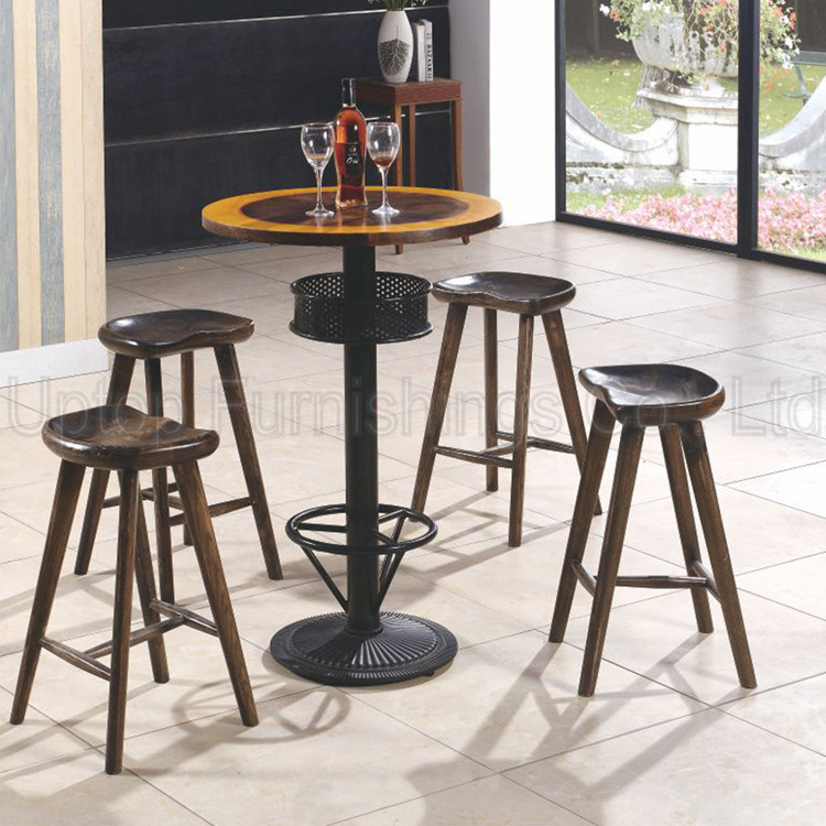 (SP-CT708) China Manufacturer Retro Wooden Bistro Table for Sale