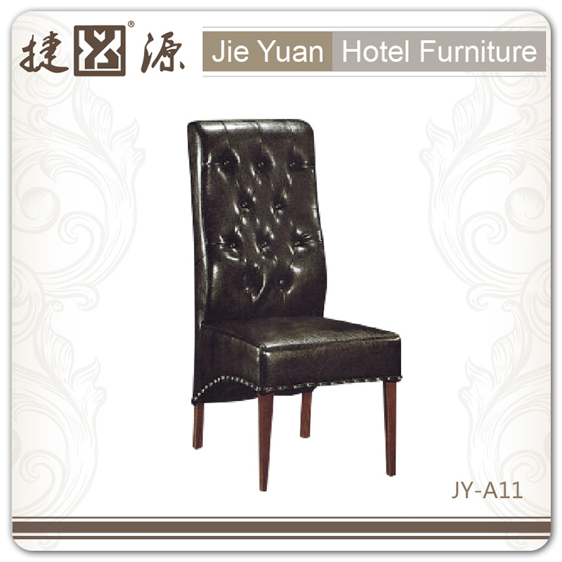 Modern PU Leather/Cloth Upholstered Dining Chair (JY-A11)