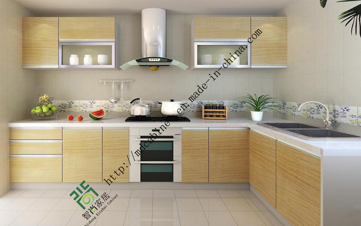 2016 New Design UV Kitchen Cabinet (zs-156)