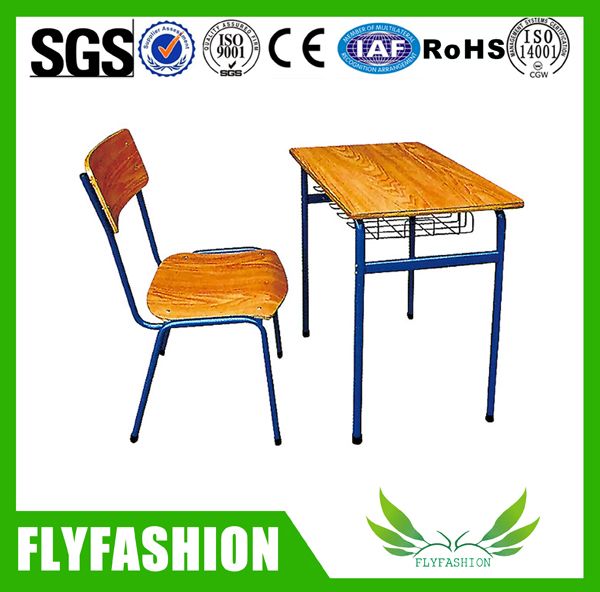 Factory Price Used School Student Single Desk and Chair (SF-82S)