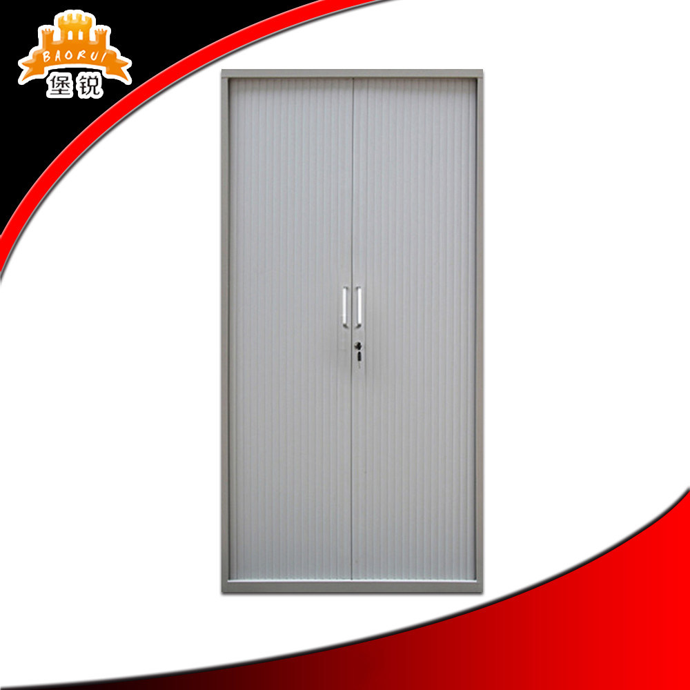 Office Furniture Sliding Plastic Roller Shutter Door Filing Storage Cabinet