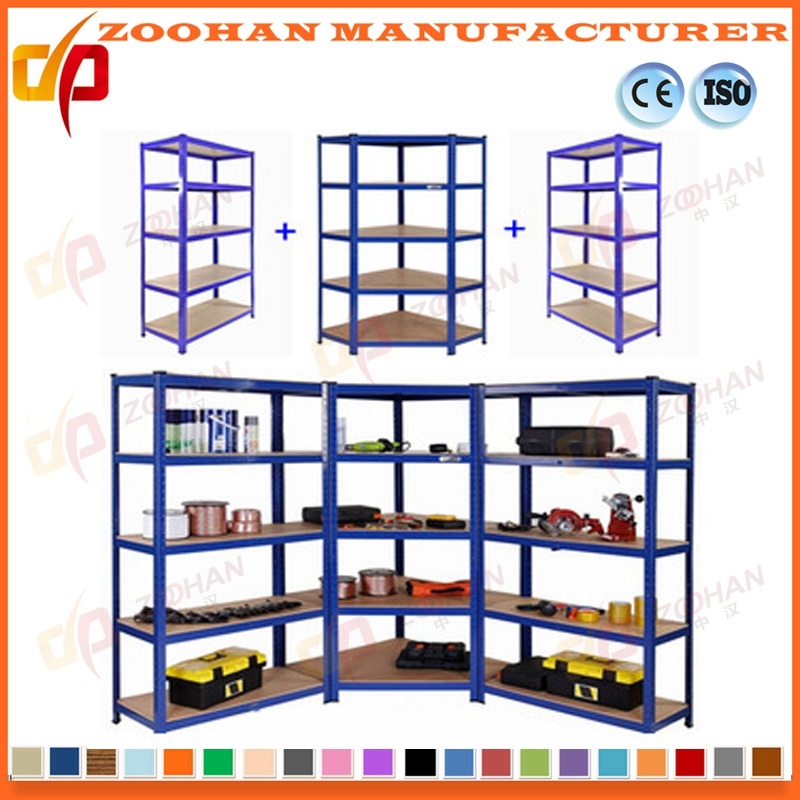 5 Level Boltless Corner Metal Storage Racking Home Shelving (Zhr201)