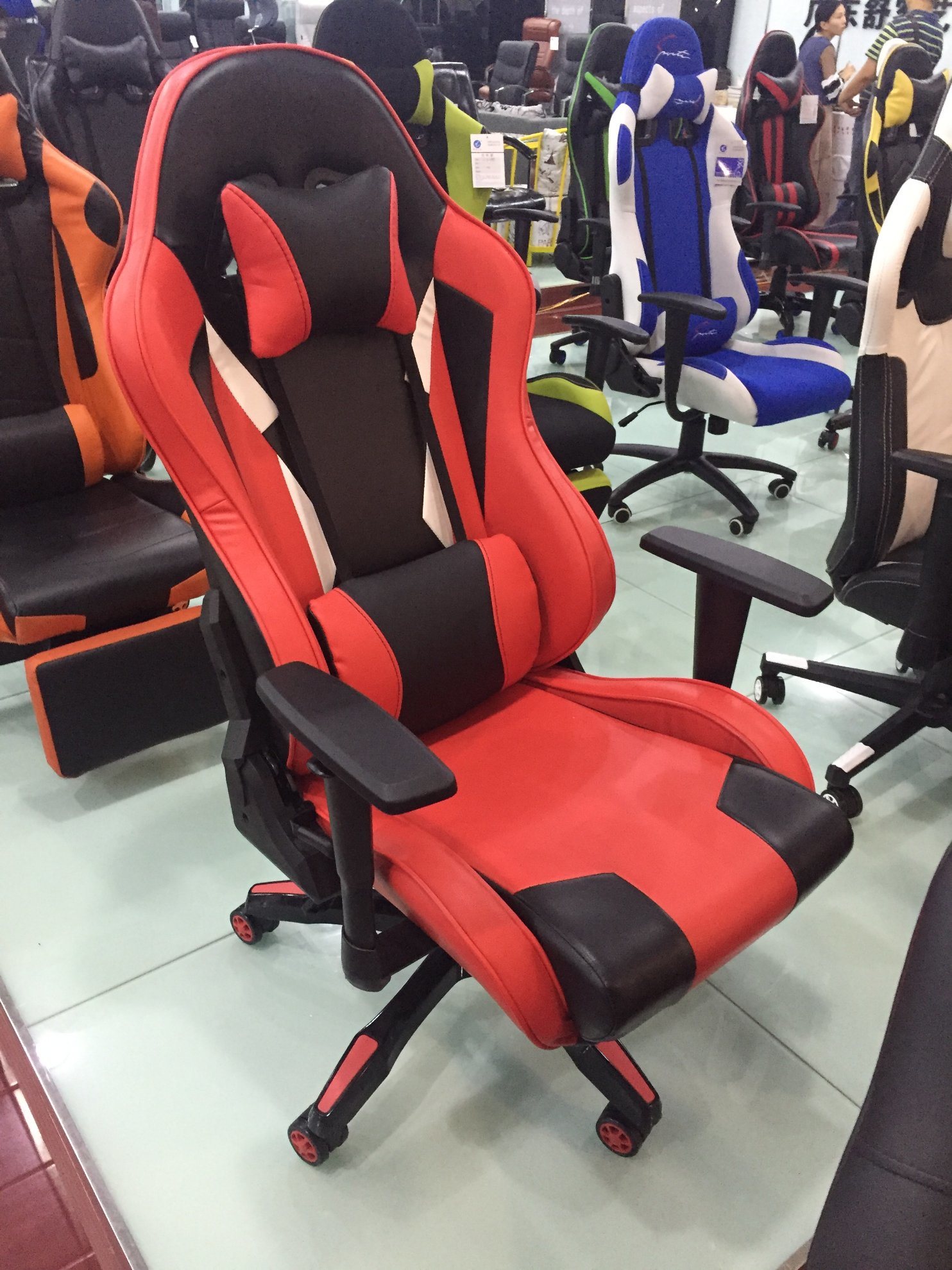 Computer Chair Swivel Gaming Racing Chair Ergonomic Office Chair