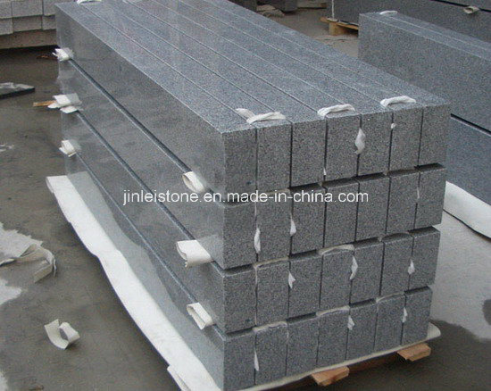 G654 Polished Dark Grey Granite Kerbstone Curbstone Paving Stone