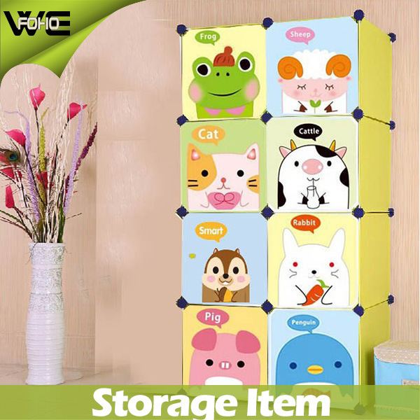 Cartoon Design Waterproof Closet Organizer Kids Storage Closet Organizer