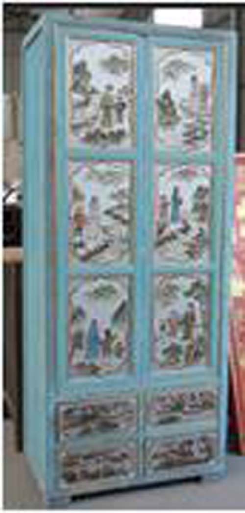 Chinese Antique Furniture Painted Cabinet