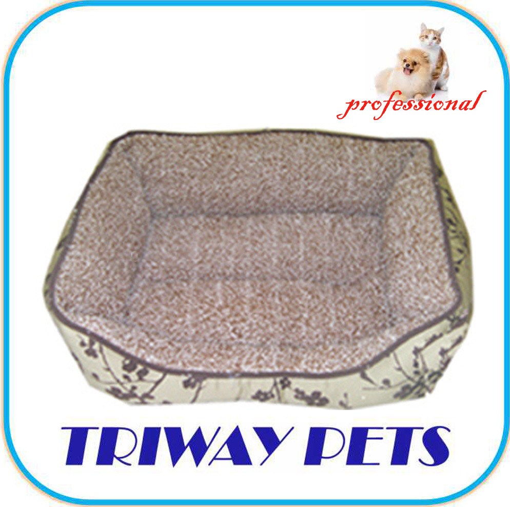 Comfort Velvet Dog Cat Pet Bed (WY1104020A/C)