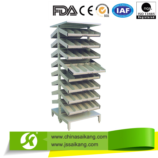 Iron Medicine Two-Sided Adjustable Pharmacy Shelf