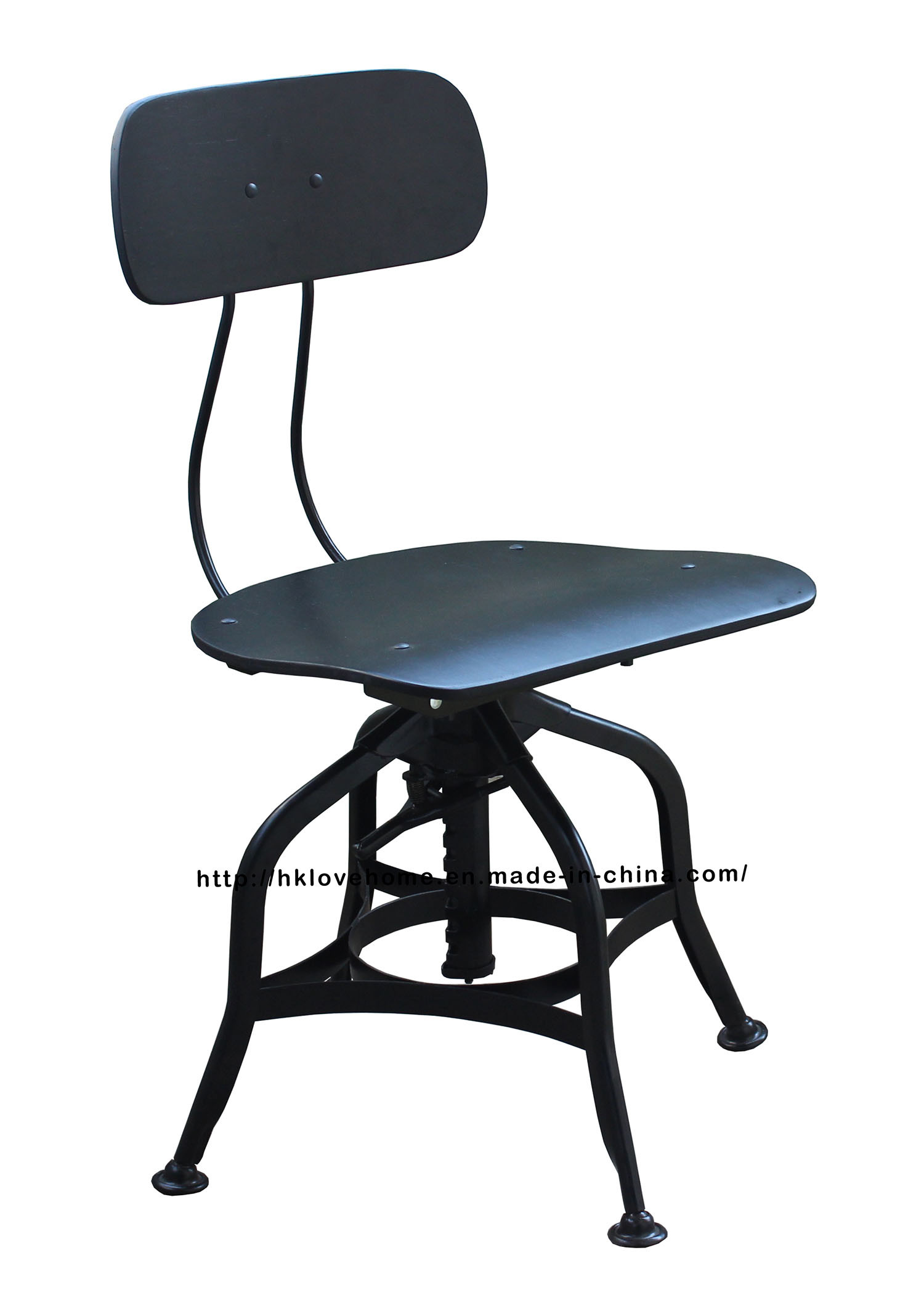 Industrial Replica Dining Vintage Toledo Wooden Chairs Barstools