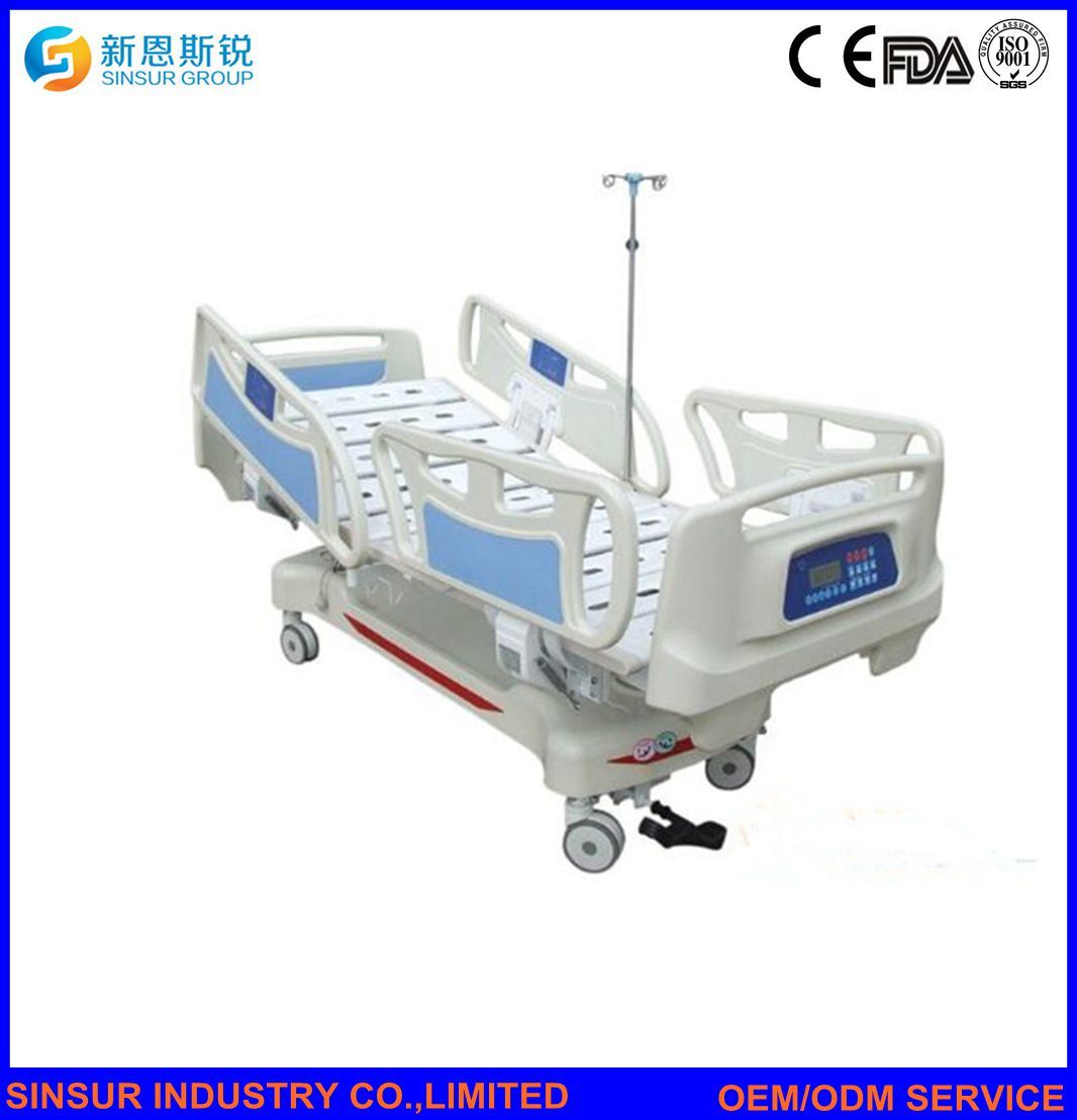 China Luxury Hospital Equipment Electric Multi-Function Weight System Medical Bed