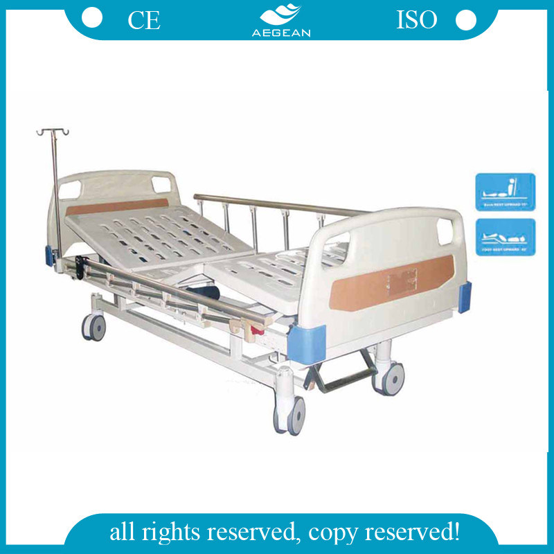 AG-Bm201 CE & ISO with 2-Function Medical Beds for Hospital