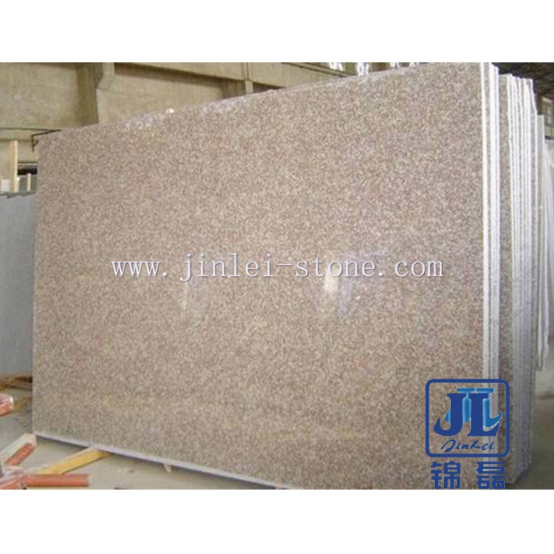 Polished Cheap G687 Peach Red Granite Paving Slab / Stair Slab