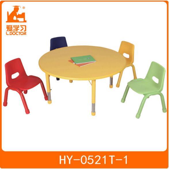 Kids Study Desk with Chair of Kindergarten Furniture