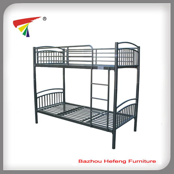 Popular School Metal Frame Bunk Bed (HF025)