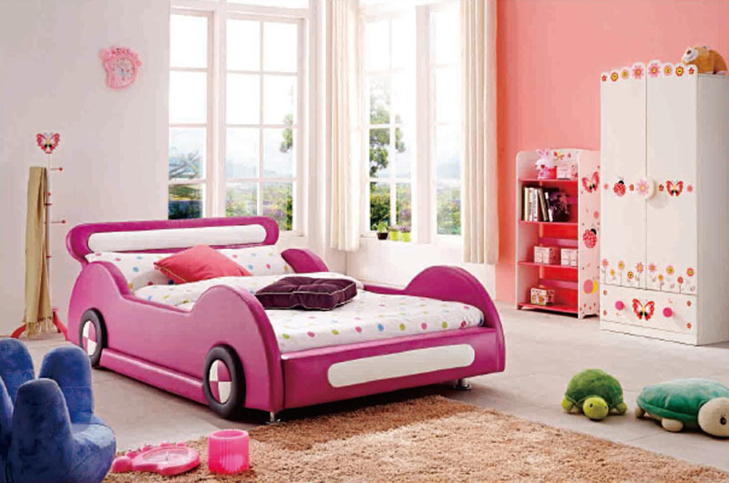 The Most Popular Modern Children Car Bed (HC006)