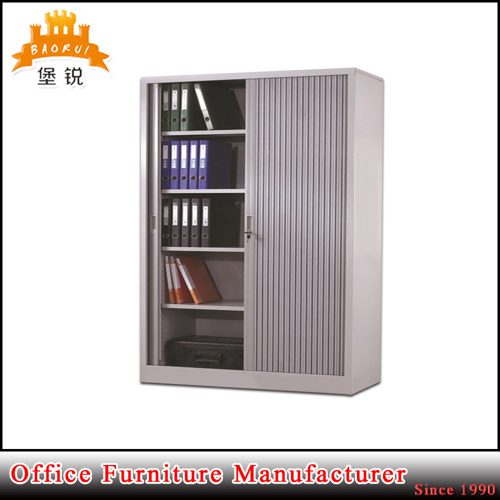 Tambour Rolling Shutter Door Office Steel Filing Cabinet