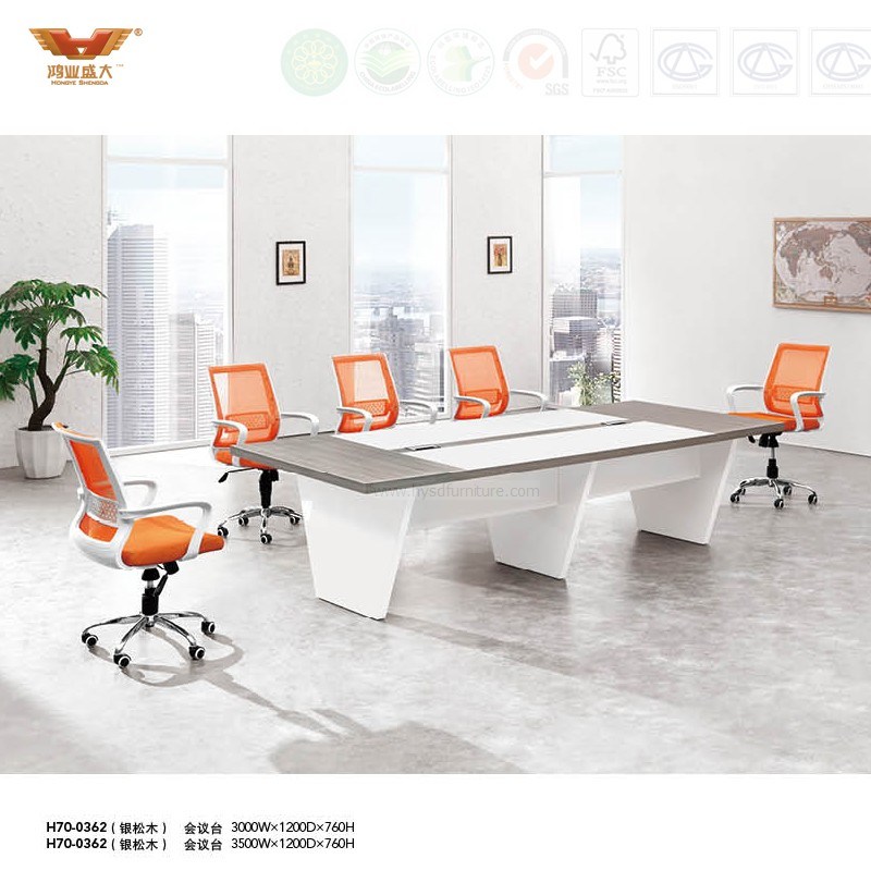 Office Furniture Meeting Room Wooden Conference Table (H70-0362)