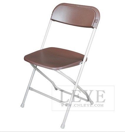 metal frame plastic folding chair