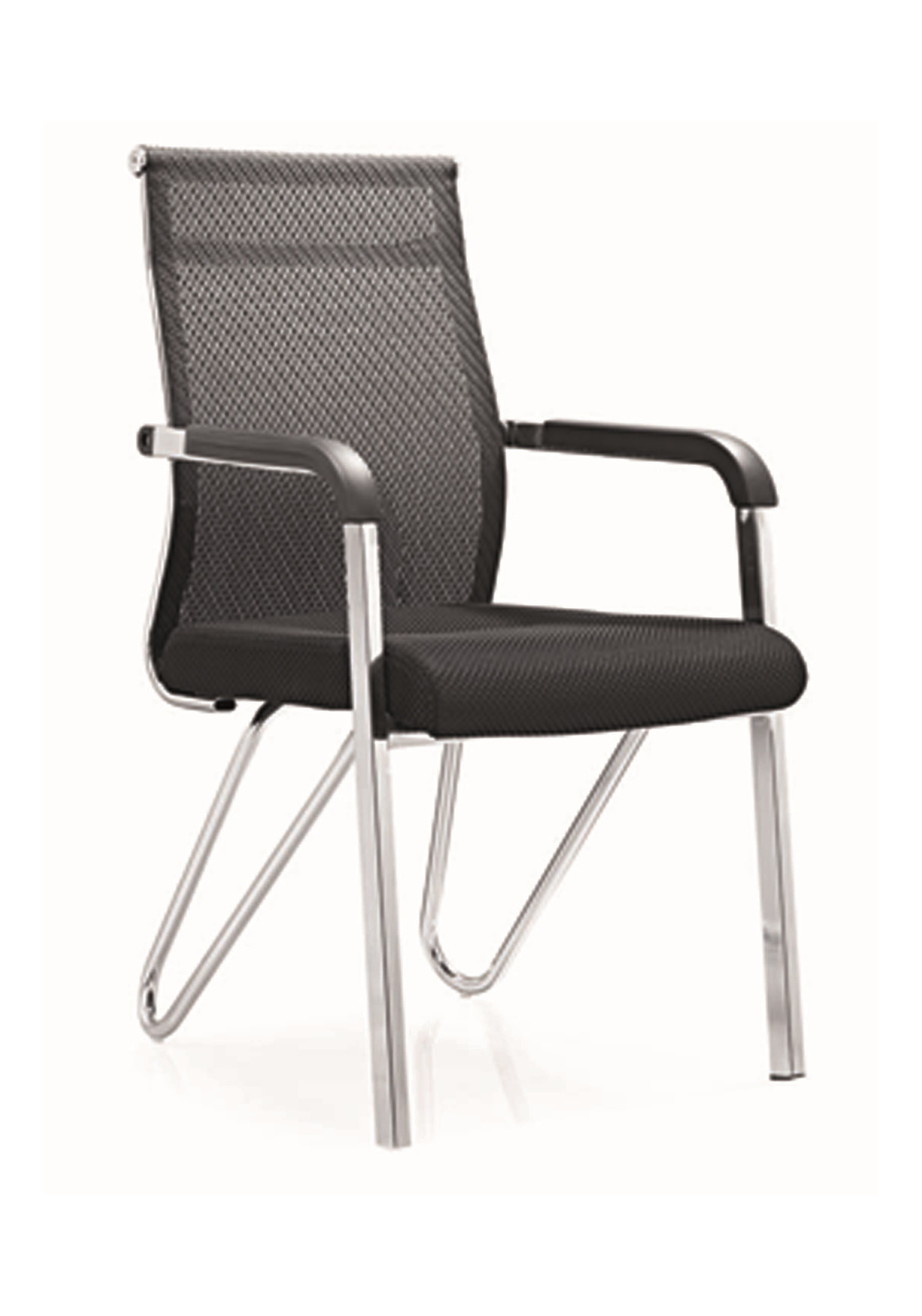 Modern Fashionable Popular Special Fixed Visitor Meeting Mesh Chair