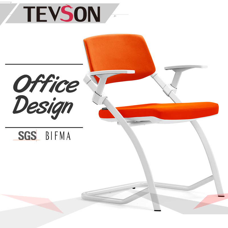 Metal Bow Frame Office Meeting Chair for Conference, Boardroom, Training Chair