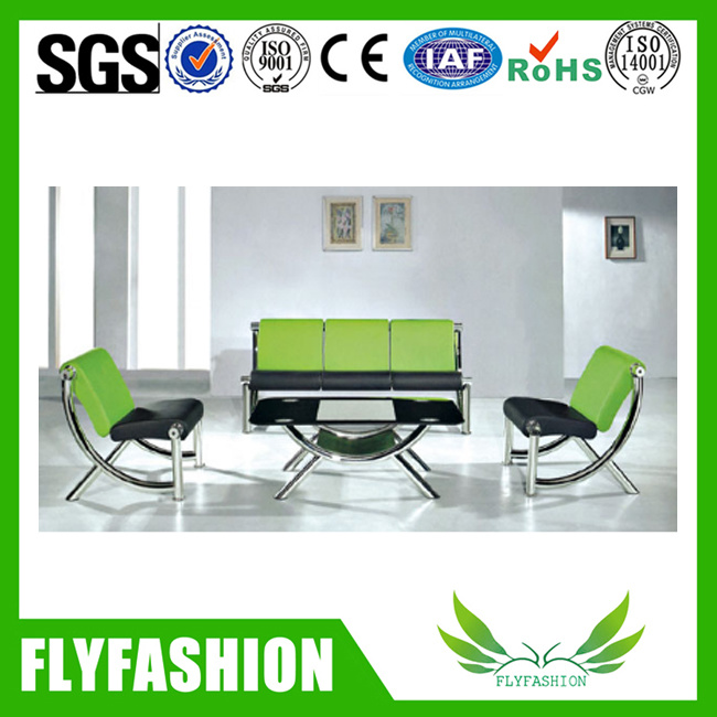 High Quality PU Leather Office Waiting Room Sofa (OF-39)