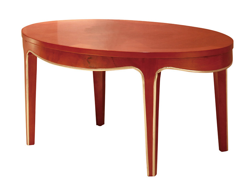 Oval Shape Hotel Coffee Table Hotel Furniture