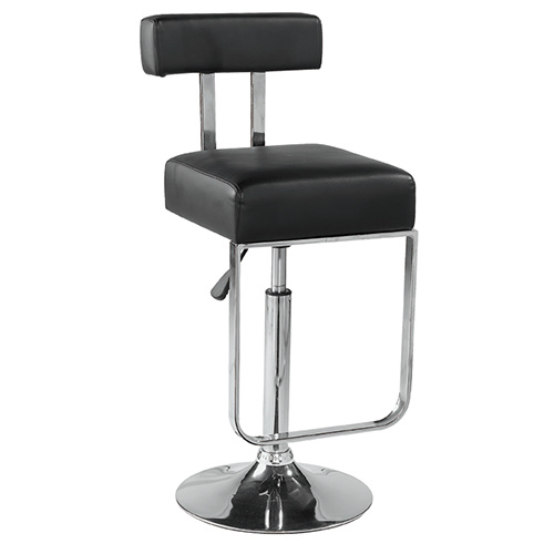 Black PU Height Adjustable Swivel Bar Stool Without Armrest (FS-B320)