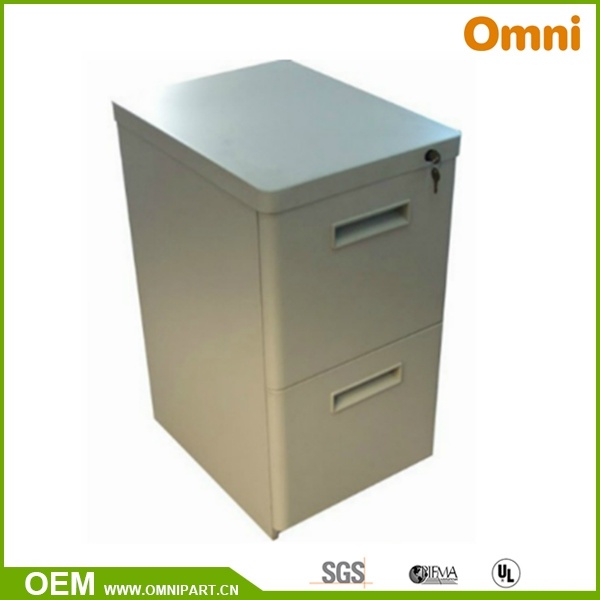 Two Drawers Steeln Metal Cabinet (OMNI-FC-15)