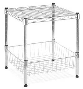 2-Tier Heavy Duty Wire Shelving