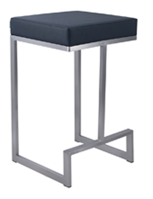 Backless Fixed PU Bar Stool