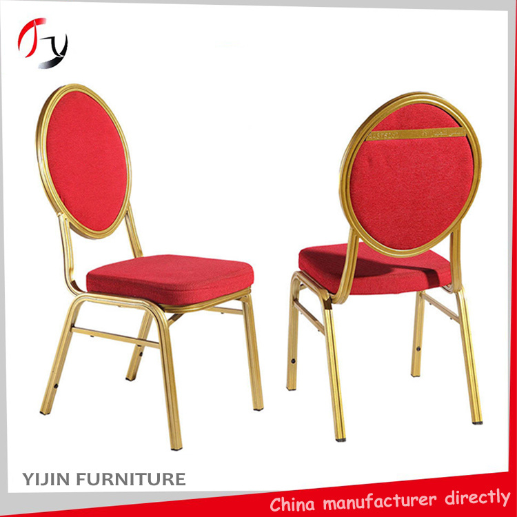 Stacking Metal Hotel Hall Restaurant Banquet Wedding Chair (BC-04)