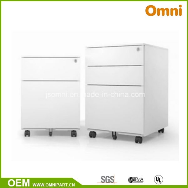 Office Archives Storage Cabinet with Metal Mobile Pedestal (OMNI-FC-19)