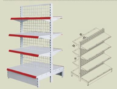 Gondola Shelf Warehouse Rack Shelf