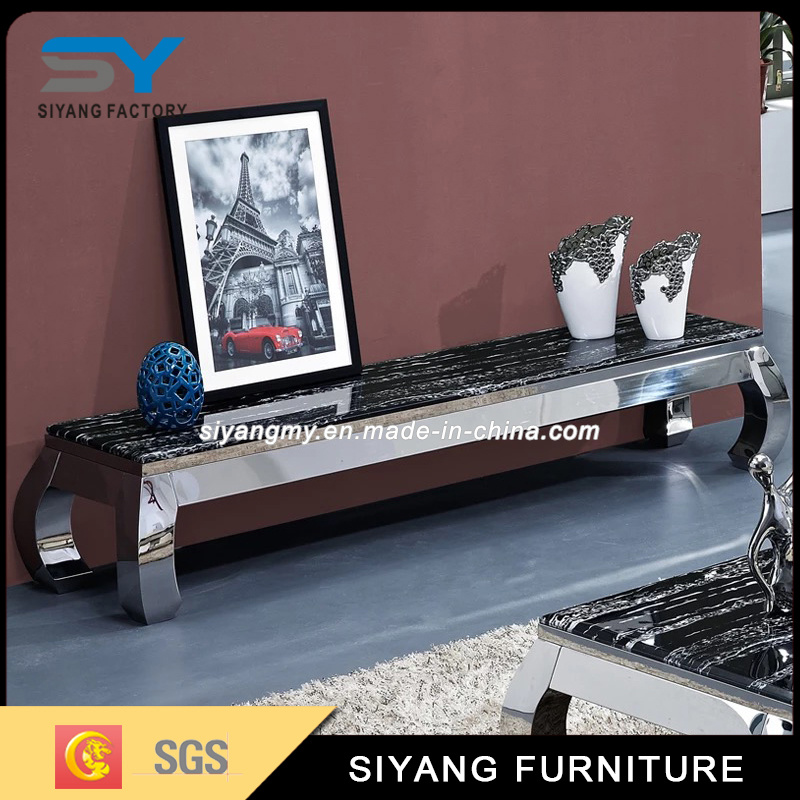 Home Furniture Glass Cabinet Modern TV Set MDF TV Stand