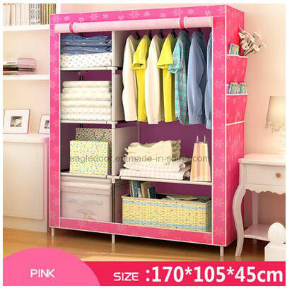 When The Quarter Wardrobe DIY Non-Woven Fold Portable Storage Cabinet (FW-21F)