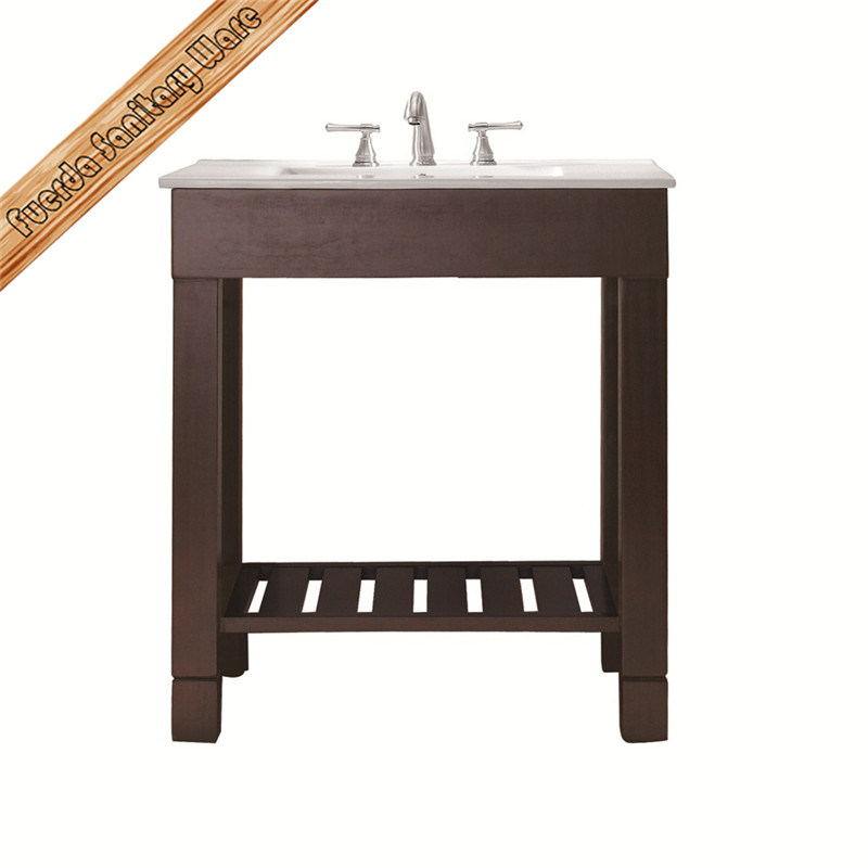 Solid Wood Hotel Bathroom Furniture