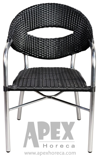 Dining Chair Rattan Outdoor Furniture Restaurant Chair (AS1064AR)