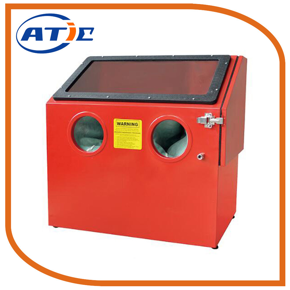 Small Wet Blasting Machine, Sand Blasting Cabinet, 110L Sand Machinery