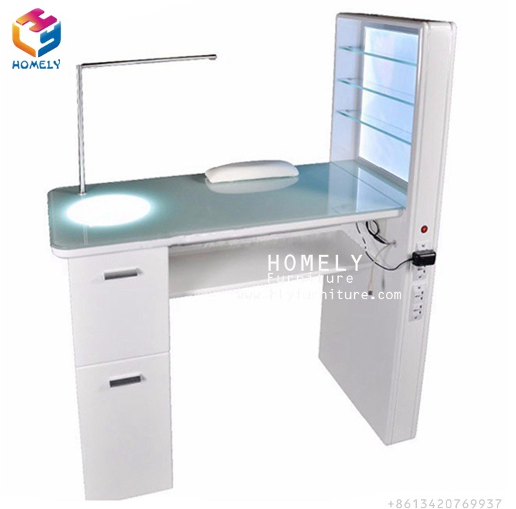 Luxury Baking Finish Used Table Nail Design Used Manicure Table